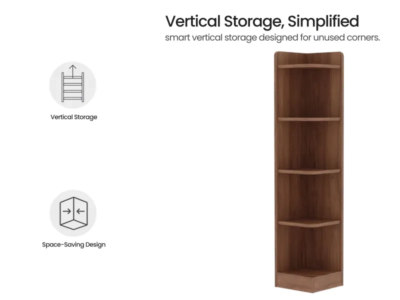 Rio Engineered Wood Bookshelf